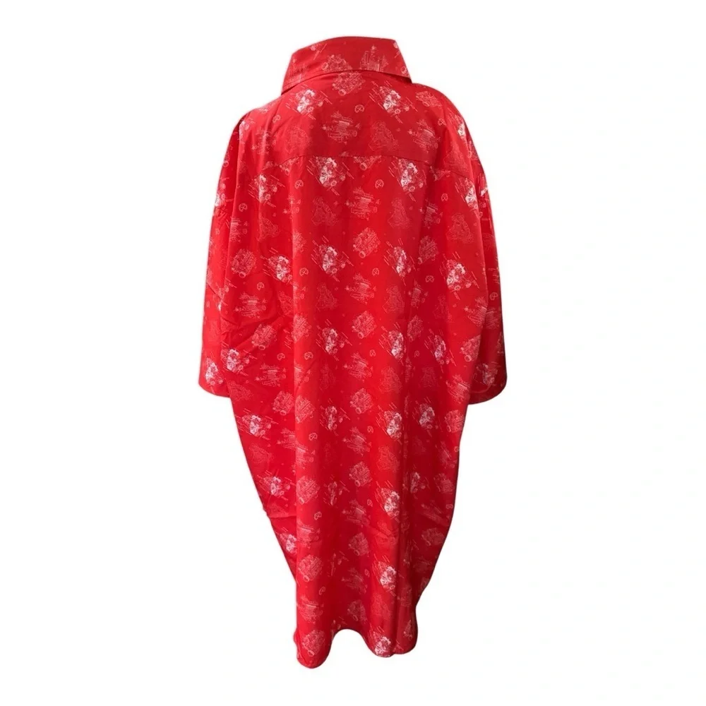 Dixxon Flannel Co. “The 350” Men’s Red Button-Down Shirt Size 5X - Picture 3 of 8